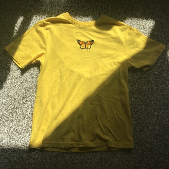 Brandy Melville Tops - Brandy Melville butterfly tee